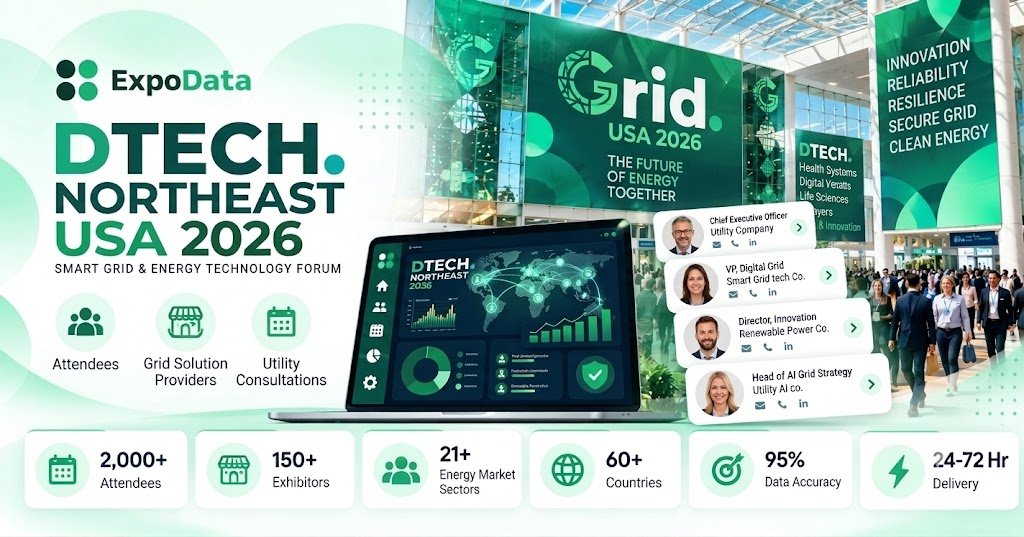 DTECH Northeast 2026 Attendees & Exhibitors List