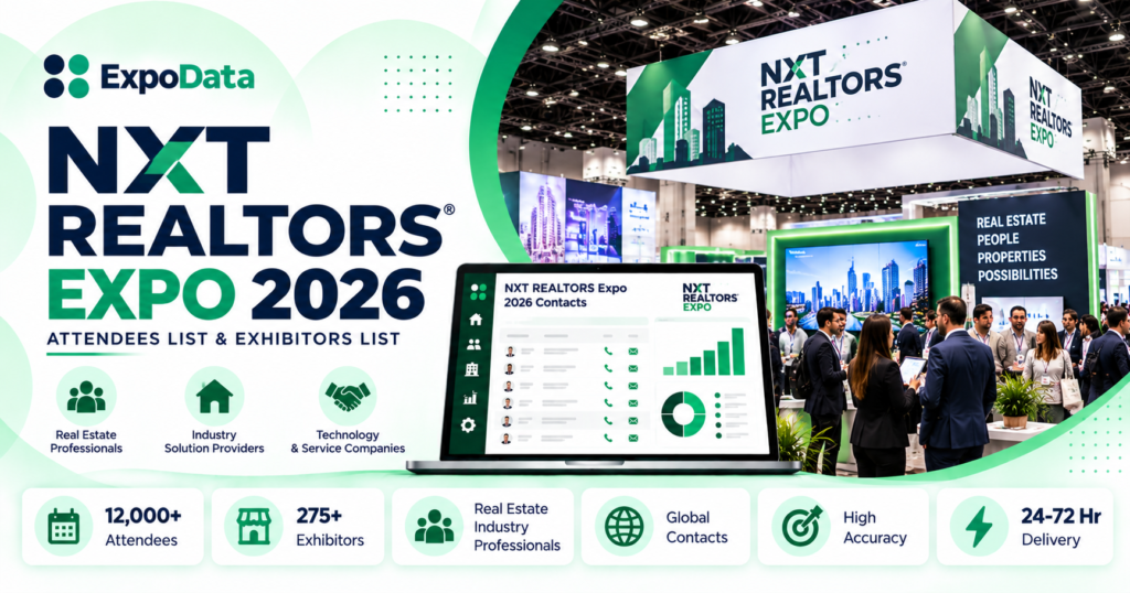 NXT REALTORS Expo 2026 Attendees List & Exhibitors List