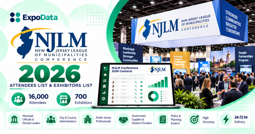 NJLM Conference 2026 Exhibitors List & Attendees List