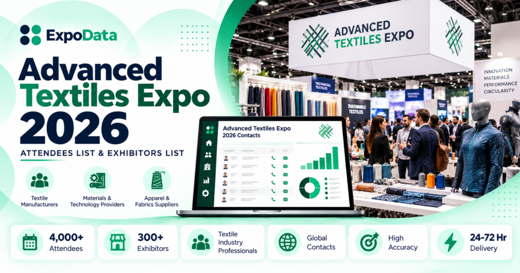 Advanced Textiles Expo 2026 Attendees List