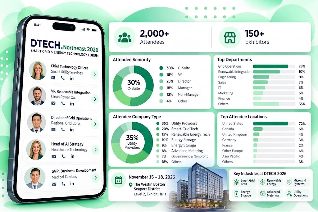 DTECH Northeast 2026 Attendees List & Exhibitors List