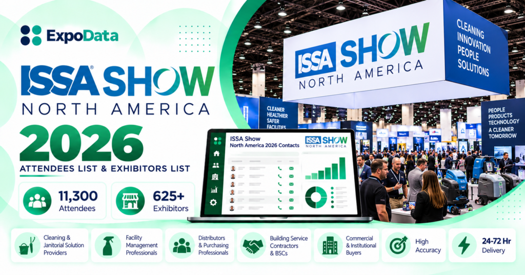 ISSA Show North America 2026 Exhibitors & Attendees List